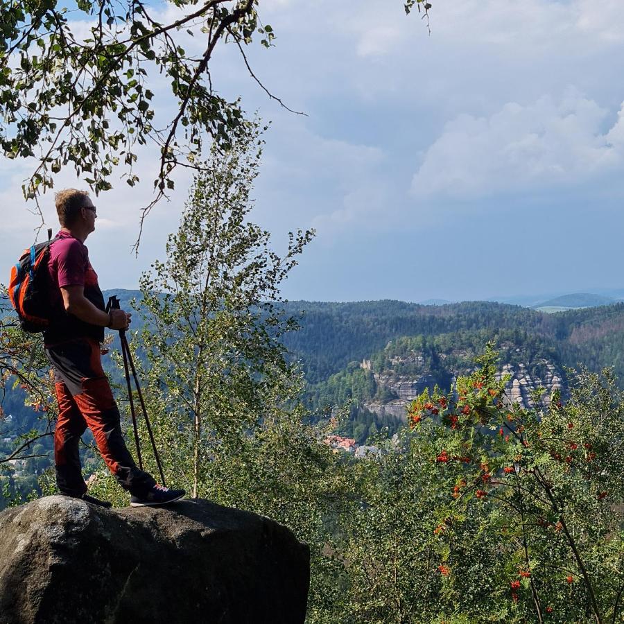 Urlaubsdomizil Am Toepfer - Ferienwohnungen In Olbersdorf Exterior foto